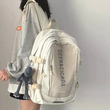 画像をギャラリービューアに読み込む, 大容量学生 通勤 4カラー 男女兼用 バックパック カッ