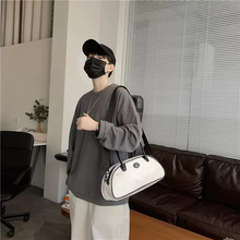 画像をギャラリービューアに読み込む, ファッションシンプルだから揃えやすい ユニセックス ボストンバッグ ハンドバッグ ショルダーバッグ