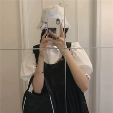 画像をギャラリービューアに読み込む, 2点セットかわいいシャツワンピースワンピース 韓国ヒロイン感レデイーズ