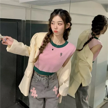 画像をギャラリービューアに読み込む, 韓国っぱ半袖Tシャツカジュアルかわいいトップスレデイーズ