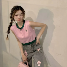 画像をギャラリービューアに読み込む, 韓国っぱ半袖Tシャツカジュアルかわいいトップスレデイーズ