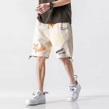 画像をギャラリービューアに読み込む, なプリント柄 スタイリッシュ メンズ ハーフパンツ
