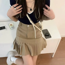 画像をギャラリービューアに読み込む, 新しいプリーツスカートファッション気質ハイウエストオールマッチミニスカート