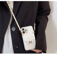 画像をギャラリービューアに読み込む, iphoneケースポケットと ショルダーストラップ付き韓国っぱ スマホグッズ ICカード iphone13ケース iphone14ケース
