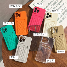 画像をギャラリービューアに読み込む, 韓国系iphoneケースポケットと ショルダーストラップ付き スマホグッズ ICカードかわいいオシャレ iphone13ケース iphone14ケース