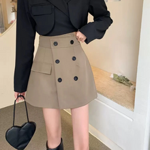 画像をギャラリービューアに読み込む, 美脚 ハイウエスト スカート 可愛い ミニスカート ショートパンツ