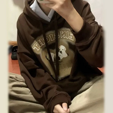 画像をギャラリービューアに読み込む, フード付きセーターワンちゃんのプリントがCUTEなフード付きパーカー