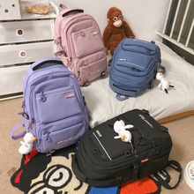 画像をギャラリービューアに読み込む, ファッション防水 大容量 スクールバッグ 学生さんに おすすめ 大容量リュック バ