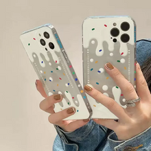 画像をギャラリービューアに読み込む, 韓国風透明とろける アイスクリーム iPhoneケース iPhone カバー スマホ ケース