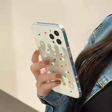 画像をギャラリービューアに読み込む, 韓国風透明とろける アイスクリーム iPhoneケース iPhone カバー スマホ ケース