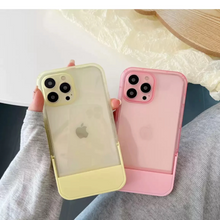 画像をギャラリービューアに読み込む, 韓国系半透明ハンドル付き iphoneケーススマホリングスタンドケース