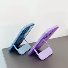 画像をギャラリービューアに読み込む, 韓国系半透明ハンドル付き iphoneケーススマホリングスタンドケース