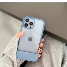 画像をギャラリービューアに読み込む, 韓国系半透明ハンドル付き iphoneケーススマホリングスタンドケース