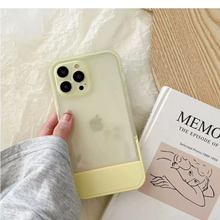 画像をギャラリービューアに読み込む, 韓国系半透明ハンドル付き iphoneケーススマホリングスタンドケース