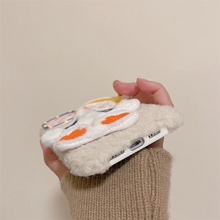 画像をギャラリービューアに読み込む, レトロダック絵文字電話ケース 快適なプラッシュ iPhone ケース