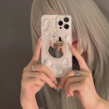 画像をギャラリービューアに読み込む, スマホケース iPhoneケース スマホ ケース オーロラ パール 韓国っぱかわいいケース