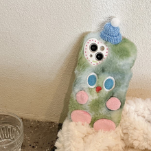 画像をギャラリービューアに読み込む, 韓国スタイルのiphoneケースふわふわのファー素材