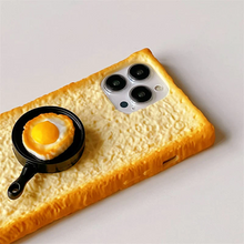 画像をギャラリービューアに読み込む, iphoneケース目玉焼き スマホグリップシリコンiphone 13 iphone 14