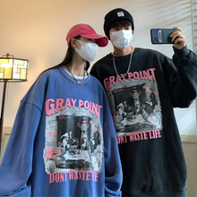 画像をギャラリービューアに読み込む, 男女兼用ス プルオーバー スウェットシャツ オーバーサイズ ルーズ トップ