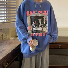 画像をギャラリービューアに読み込む, 男女兼用ス プルオーバー スウェットシャツ オーバーサイズ ルーズ トップ