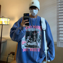 画像をギャラリービューアに読み込む, 男女兼用ス プルオーバー スウェットシャツ オーバーサイズ ルーズ トップ