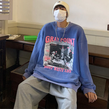 画像をギャラリービューアに読み込む, 男女兼用ス プルオーバー スウェットシャツ オーバーサイズ ルーズ トップ