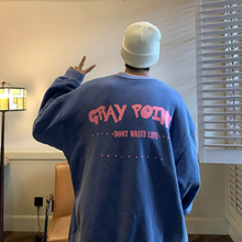 画像をギャラリービューアに読み込む, 男女兼用ス プルオーバー スウェットシャツ オーバーサイズ ルーズ トップ