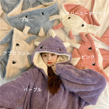 画像をギャラリービューアに読み込む, ふんわりワンピース パジャマ 部屋着 かわいいパジャマ