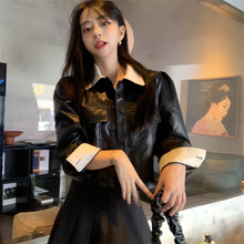 画像をギャラリービューアに読み込む, ショート コート PU カジュアル かわいい