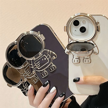 画像をギャラリービューアに読み込む, 宇宙飛行士iphoneケースマホケース スマホスタンド 可愛い スマホグッズ 学生