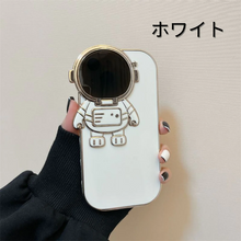 画像をギャラリービューアに読み込む, 宇宙飛行士iphoneケースマホケース スマホスタンド 可愛い スマホグッズ 学生
