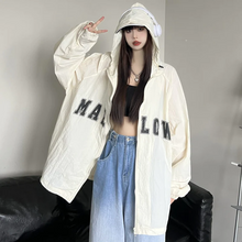 画像をギャラリービューアに読み込む, 韓国ストリートゆったり カジュアルジャケット