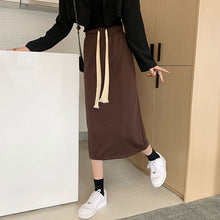 画像をギャラリービューアに読み込む, レトロ合わせやすいオシャレロングスカート通勤ガーリー