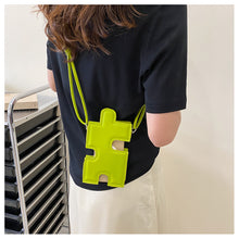 画像をギャラリービューアに読み込む, パズルモチーフスマホショルダースマホケース可愛いiphone ケース