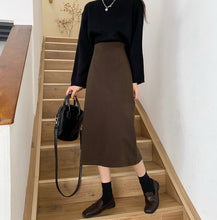 画像をギャラリービューアに読み込む, 無地気質スカート通勤レデイーズ韓国風