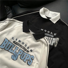 画像をギャラリービューアに読み込む, ストリート系レトロプリント長袖トップスカジュアルパーカートレーナー