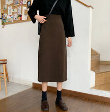 画像をギャラリービューアに読み込む, 無地気質スカート通勤レデイーズ韓国風