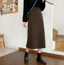画像をギャラリービューアに読み込む, 無地気質スカート通勤レデイーズ韓国風