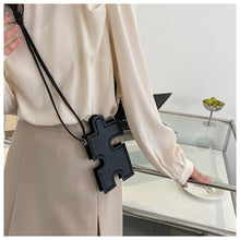 画像をギャラリービューアに読み込む, パズルモチーフスマホショルダースマホケース可愛いiphone ケース