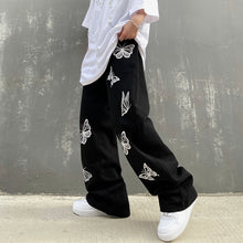 画像をギャラリービューアに読み込む, バタフライストリートブラックデニムメンズ