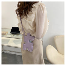 画像をギャラリービューアに読み込む, パズルモチーフスマホショルダースマホケース可愛いiphone ケース