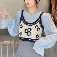 画像をギャラリービューアに読み込む, セットアップ早春カジュアル キュートフリルスリーブ ブラウス長袖シャツ