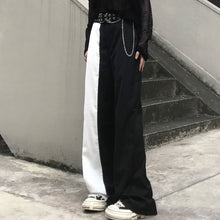画像をギャラリービューアに読み込む, ストリート系かっこいい切り替えロングパンツダンスパンツ