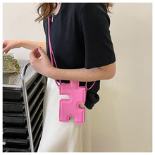 画像をギャラリービューアに読み込む, パズルモチーフスマホショルダースマホケース可愛いiphone ケース