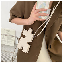 画像をギャラリービューアに読み込む, パズルモチーフスマホショルダースマホケース可愛いiphone ケース