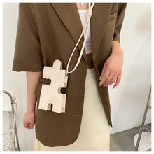 画像をギャラリービューアに読み込む, パズルモチーフスマホショルダースマホケース可愛いiphone ケース