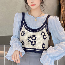 画像をギャラリービューアに読み込む, セットアップ早春カジュアル キュートフリルスリーブ ブラウス長袖シャツ