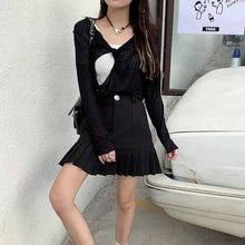 画像をギャラリービューアに読み込む, 新しいプリーツスカートファッション気質ハイウエストオールマッチミニスカート