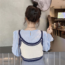 画像をギャラリービューアに読み込む, セットアップ早春カジュアル キュートフリルスリーブ ブラウス長袖シャツ