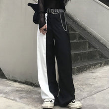 画像をギャラリービューアに読み込む, ストリート系かっこいい切り替えロングパンツダンスパンツ